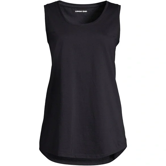 Women's Supima Cotton Tunic Tank Top - Picture 1 of 2